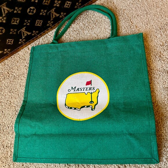 Masters Green Golf Tote Bag, NEW - Picture 2 of 2